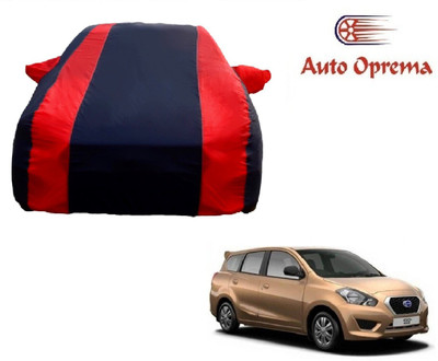 Auto Oprema Car Cover For Datsun Go+ (With Mirror Pockets)(Blue, Red)