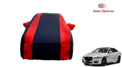 Auto Oprema Car Cover For Jaguar XE (With Mirror Pockets)(Blue, Red)