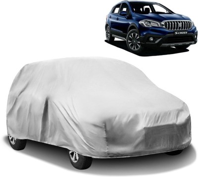 AutoRetail Car Cover For Maruti S-Cross (Without Mirror Pockets)(Silver)