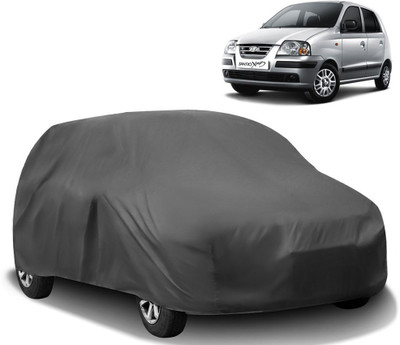 AutoRetail Car Cover For Hyundai Santro Xing (Without Mirror Pockets)(Grey)