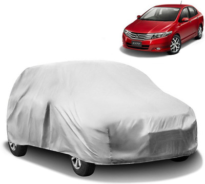 AutoRetail Car Cover For Honda City (Without Mirror Pockets)(Silver)