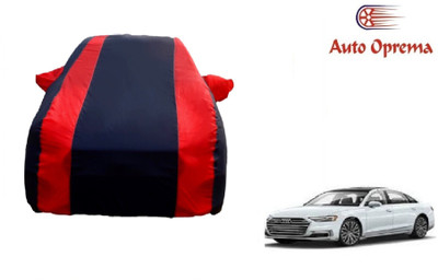 Auto Oprema Car Cover For Audi A8 (With Mirror Pockets)(Blue, Red)