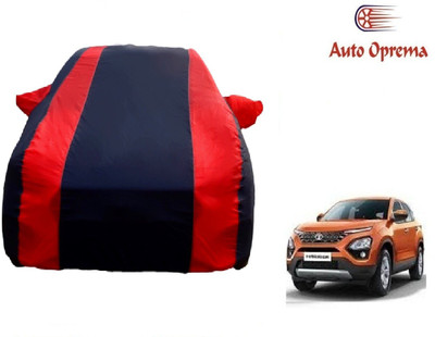 Auto Oprema Car Cover For Tata Harrier (With Mirror Pockets)(Blue, Red)