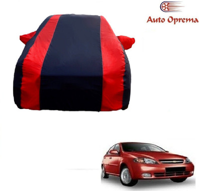 Auto Oprema Car Cover For Chevrolet Optra SRV (With Mirror Pockets)(Blue, Red)