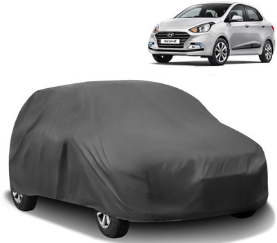 HMS Car Cover For Hyundai Xcent (Without Mirror Pockets)(Grey)