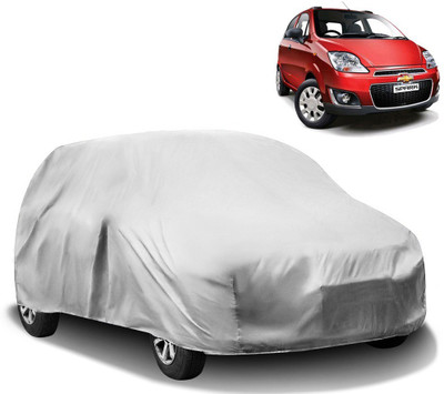 CARNEST Car Cover For Chevrolet Spark (Without Mirror Pockets)(Silver)