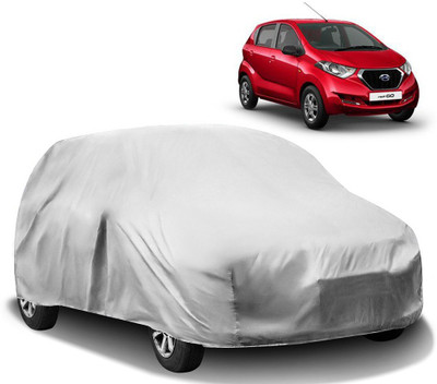 CARNEST Car Cover For Datsun redi-GO (Without Mirror Pockets)(Silver)