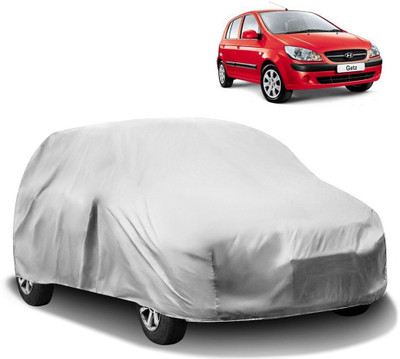 AutoRetail Car Cover For Hyundai Getz (Without Mirror Pockets)(Silver)