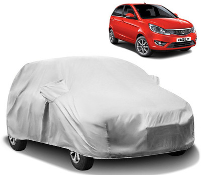 HMS Car Cover For Tata Bolt (With Mirror Pockets)(Silver)