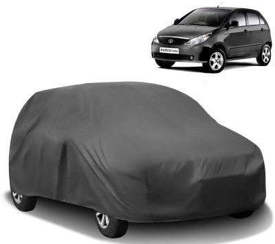 AutoRetail Car Cover For Tata Indica Vista (Without Mirror Pockets)(Grey)