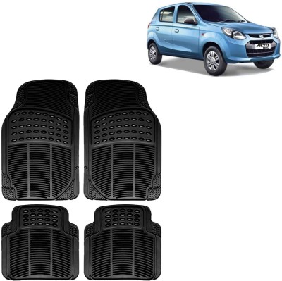 Rhtdm Rubber Standard Mat For  Maruti Suzuki Alto 800(Black)