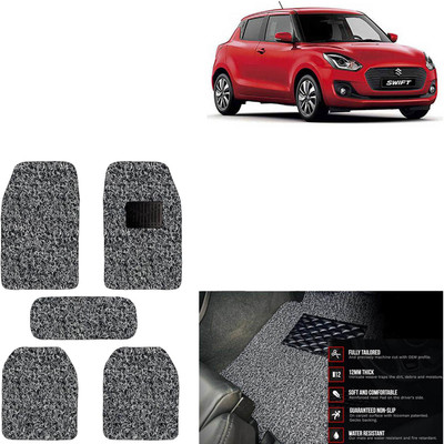 Rhtdm PVC Standard Mat For  Maruti Suzuki Swift(Grey, Black)