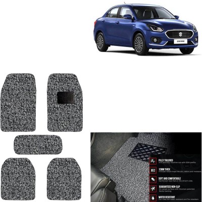 aksmit PVC Standard Mat For  Maruti Suzuki Swift Dzire(Grey, Black)