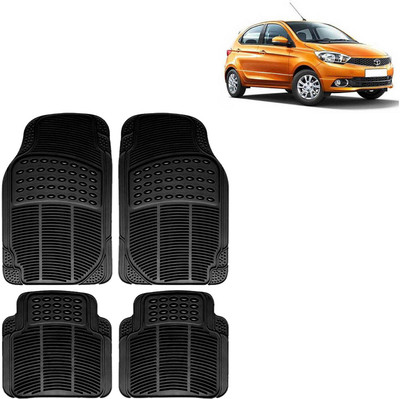 Rhtdm Rubber Standard Mat For  Tata Tiago(Black)
