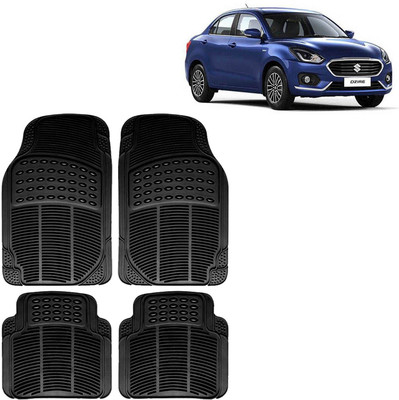 Rhtdm Rubber Standard Mat For  Maruti Suzuki Swift Dzire(Black)