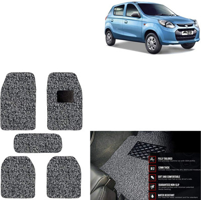Rhtdm PVC Standard Mat For  Maruti Suzuki Alto 800(Grey, Black)