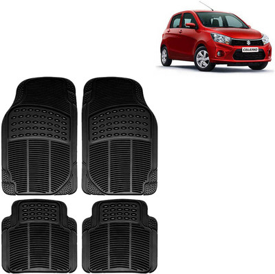 Rhtdm Rubber Standard Mat For  Maruti Suzuki Celerio(Black)