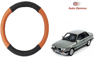 Auto Oprema Steering Cover For BMW 325i(Black, Tan, Leatherite)