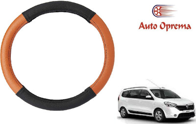 Auto Oprema Steering Cover For Renault Lodgy(Black, Tan, Leatherite)