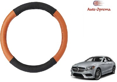 Auto Oprema Steering Cover For Mercedes Benz CLS-Class(Black, Tan, Leatherite)