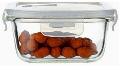 Femora Glass Fridge Container  - 1200 ml(White)