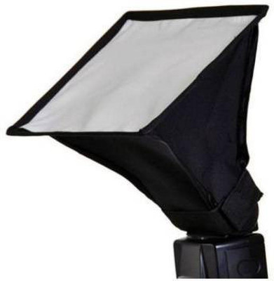 ALFASIYA Universal Cloth Flash Bounce Diffuser for Canon Nikon Sony yongnuo BIG FLASH Diffuser (White) Cameras Flash Diffuser(White, Black)