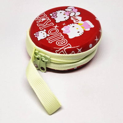 lookat Aluminium Zipper Headphone Pouch For Universal(Red)