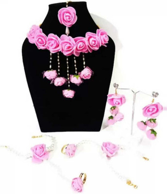 style revolver Fabric Multicolor Jewellery Set(Pack of 1)