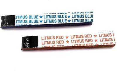 NITYAY 0-14 pH Blue, Red Litmus Papers(Pack of 20)