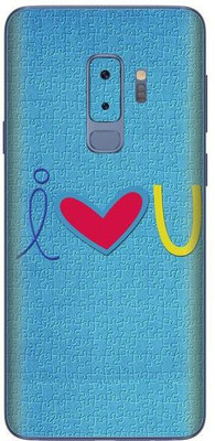 aadia Samsung Galaxy S9 Plus Mobile Skin(Blue)
