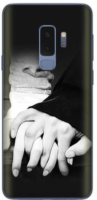 aadia Samsung Galaxy S9 Plus Mobile Skin(Black, white)