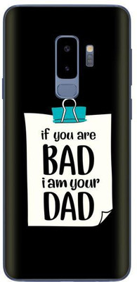 aadia Samsung Galaxy S9 Plus Mobile Skin(black, white)
