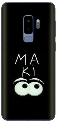 aadia Samsung Galaxy S9 Plus Mobile Skin(Black, white)
