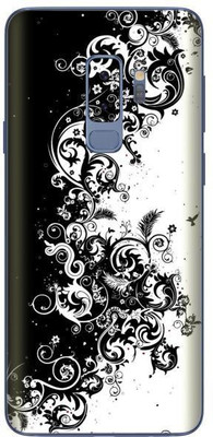 aadia Samsung Galaxy S9 Plus Mobile Skin(Black, white)