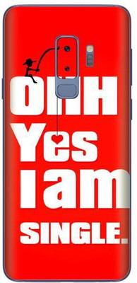 aadia Samsung Galaxy S9 Plus Mobile Skin(red, white)