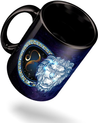 ECFAK Zodiac Leo Ceramic Coffee Mug(350 ml)