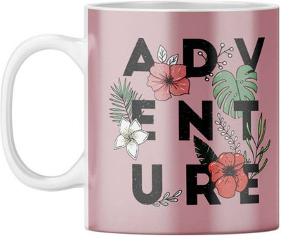 MM9E Adventure Printed Ceramic Coffee Mug(330 ml)