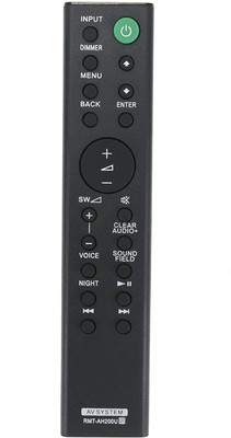 hybite Remote Compatible for Sony Home Theatre System and Sound Bar RMT-AH200U Sony Home Theatre RMTAH200U, HT-RT3 HTRT3 HT-RT40 HTRT40 HT-CT390 HTCT390 Remote Controller(Black)