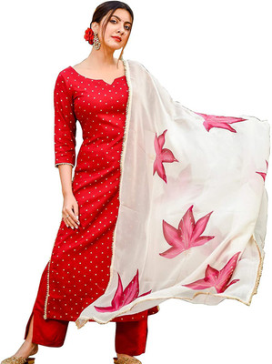 saanvi Women Kurta Palazzo Set