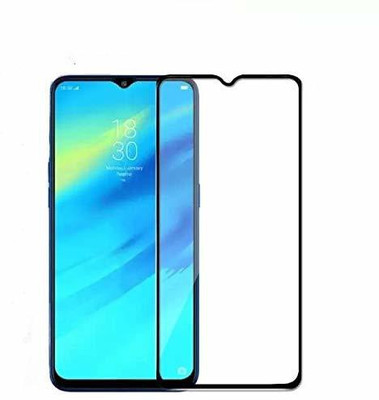 DSCASE Edge To Edge Tempered Glass for Realme C12(Pack of 1)