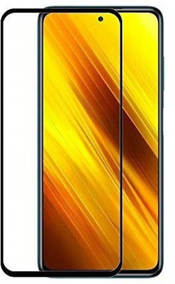 NSTAR Edge To Edge Tempered Glass for POCO X3(Pack of 1)