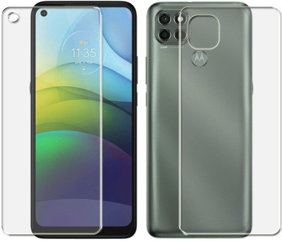 tombik Front and Back Screen Guard for Motorola Moto G9 Power(Pack of 2)