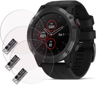 TODO DEALS Screen Guard for GARMIN FENIX 5 X PLUS(Pack of 3)