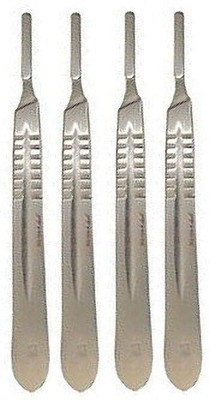 FusionKraft BP Handle No. 4 (Pack of 4) Surgical Scalpel(Pack of 4)