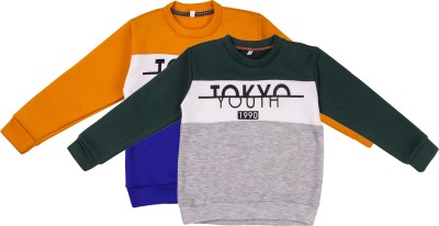 Fit N Fame Full Sleeve Printed Boys & Girls Sweatshirt
