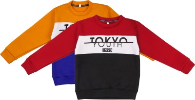 Fit N Fame Full Sleeve Printed Boys & Girls Sweatshirt