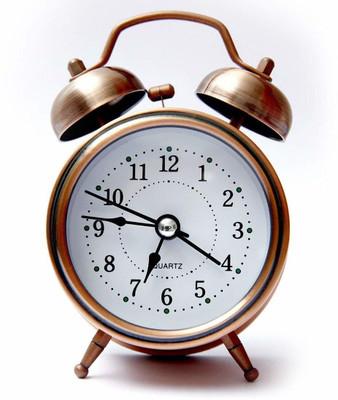 ASTOUND Analog Brown Clock