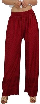 supriya Regular Fit Women Maroon Trousers