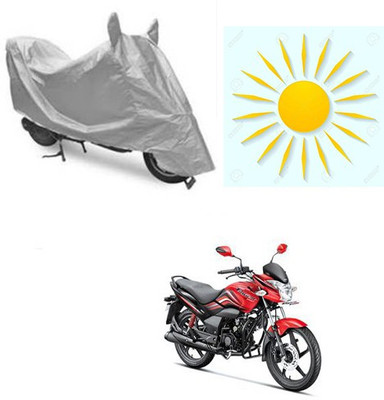 sr enterprises Waterproof Two Wheeler Cover for Hero(Passion Xpro, Silver)