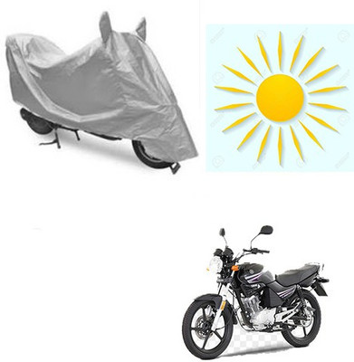 sr enterprises Waterproof Two Wheeler Cover for Yamaha(Libero, Silver)